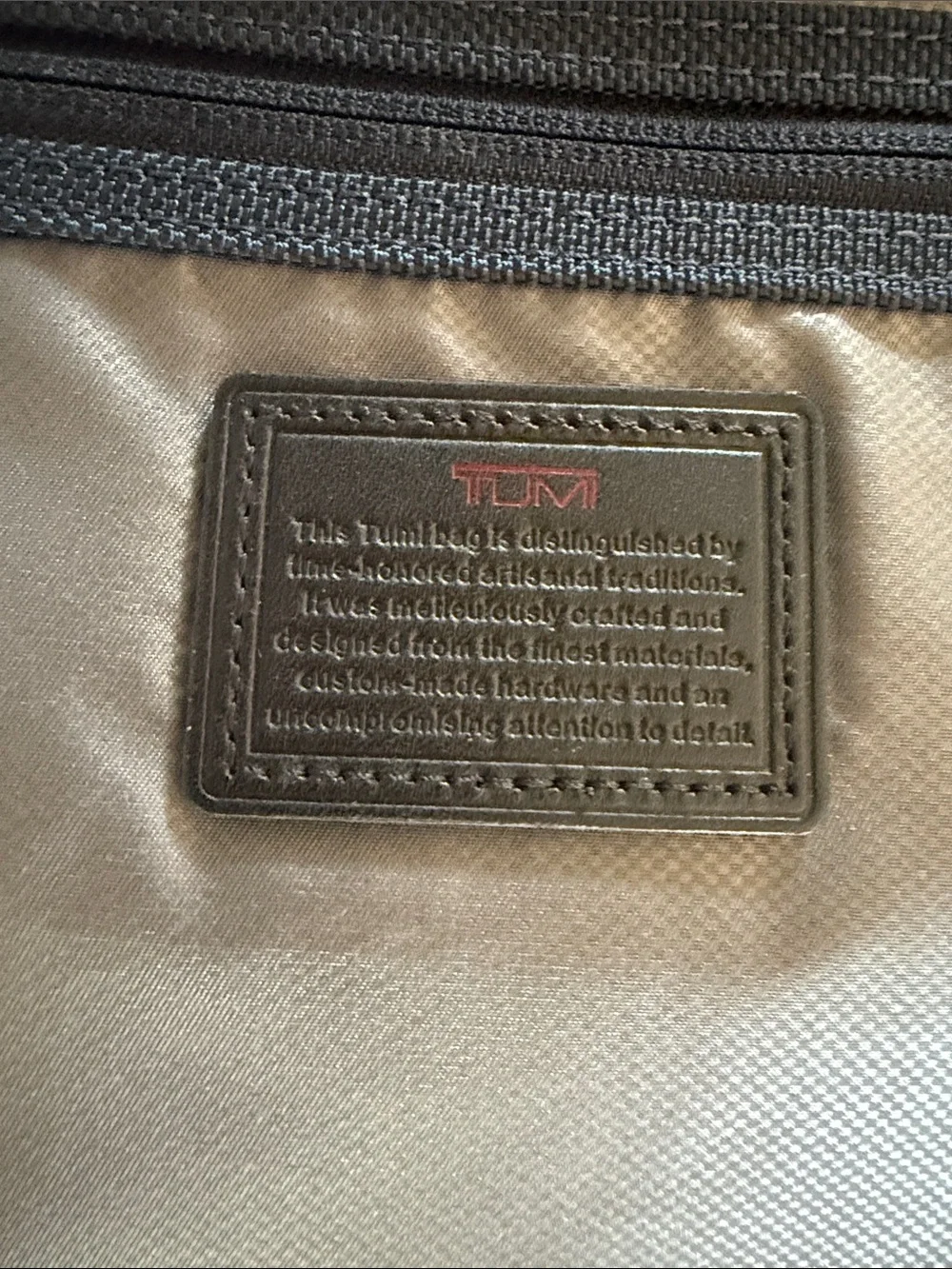 Tumi briefcase